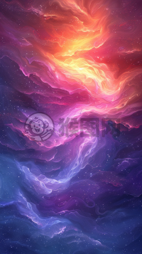 梦幻淡雅色背景