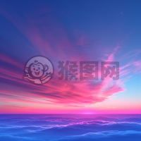 背景渐变从荧光粉到蓝色的美妙过渡粉色至蓝色渐变背景，创意十足