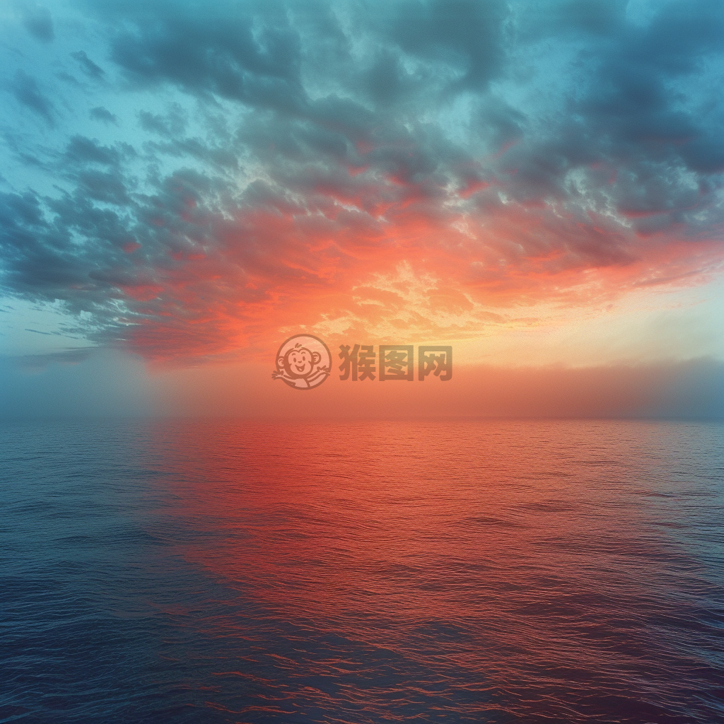 黄昏微光下的朦胧纹理背景