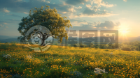 Unity 8K壁纸：春日田园，细致入微，景色如画。