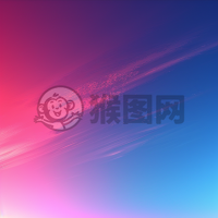 白色固体渐变背景下的深思
