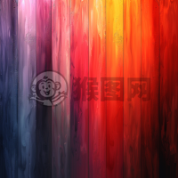 梦幻色盘 - 暗夜迷雾下的朦胧美，层次渐变交织色彩