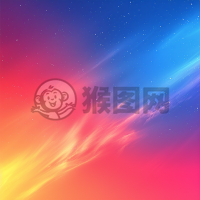 白色固态色彩渐变背景下的沉思