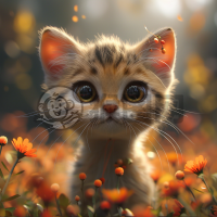 梦幻壁纸：猫趣独特CG高清墙纸