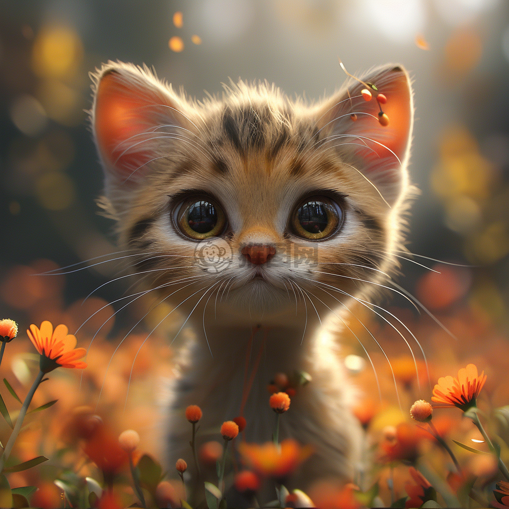 梦幻壁纸：猫趣独特CG高清墙纸