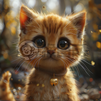 萌猫CG壁纸 高清细致壁纸风格