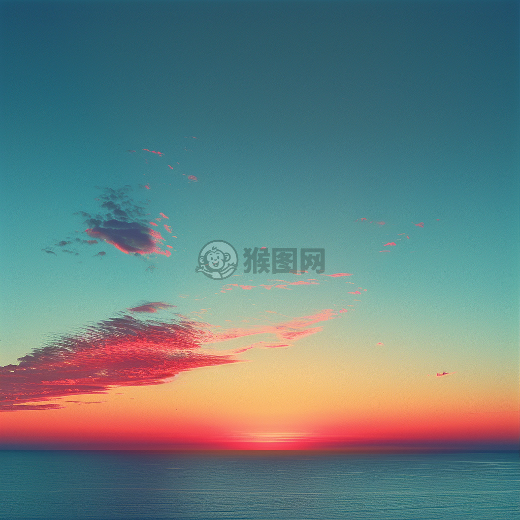 黄昏微光下的纹理渐变背景