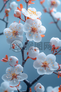 白樱轻蓝卡设计