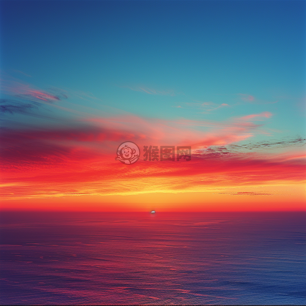 黄昏光影的颗粒渐变背景