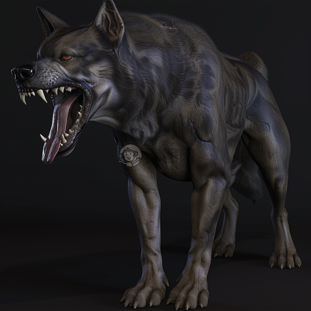Unity8K壁纸展示壮阔犬形，质感细节入微。
