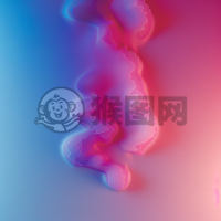 荧光粉蓝背景渐变，神秘情感交织中