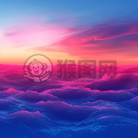 荧光粉蓝背景渐变，激发创意灵感