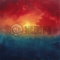 黄昏微光下的朦胧纹理背景