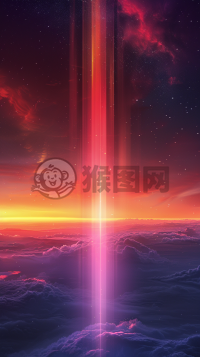淡雅色彩，简约风格，紫色渐变背景下的柔和色调