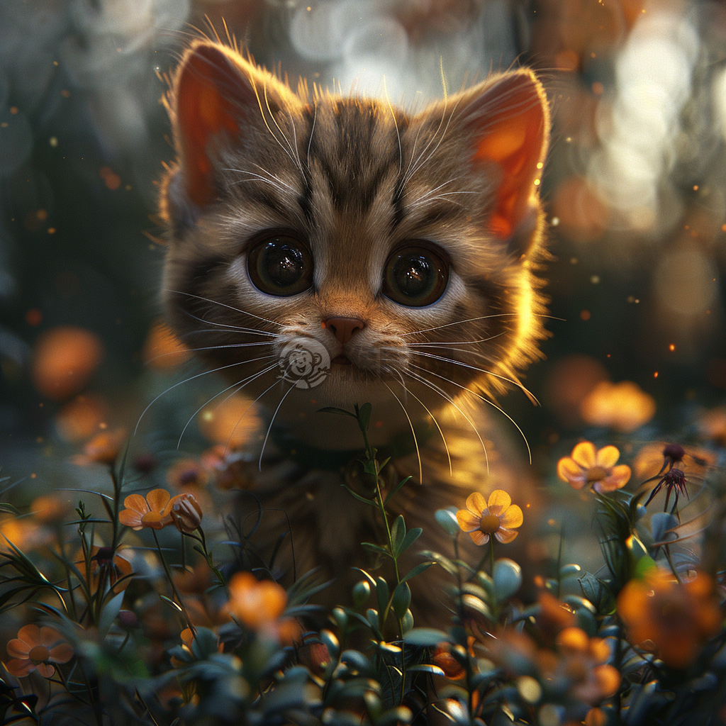 超萌猫咪CG壁纸，8K品质，细节至极！