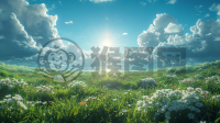 草原晨曦，极致画作，品质卓越，8K壁纸展示。