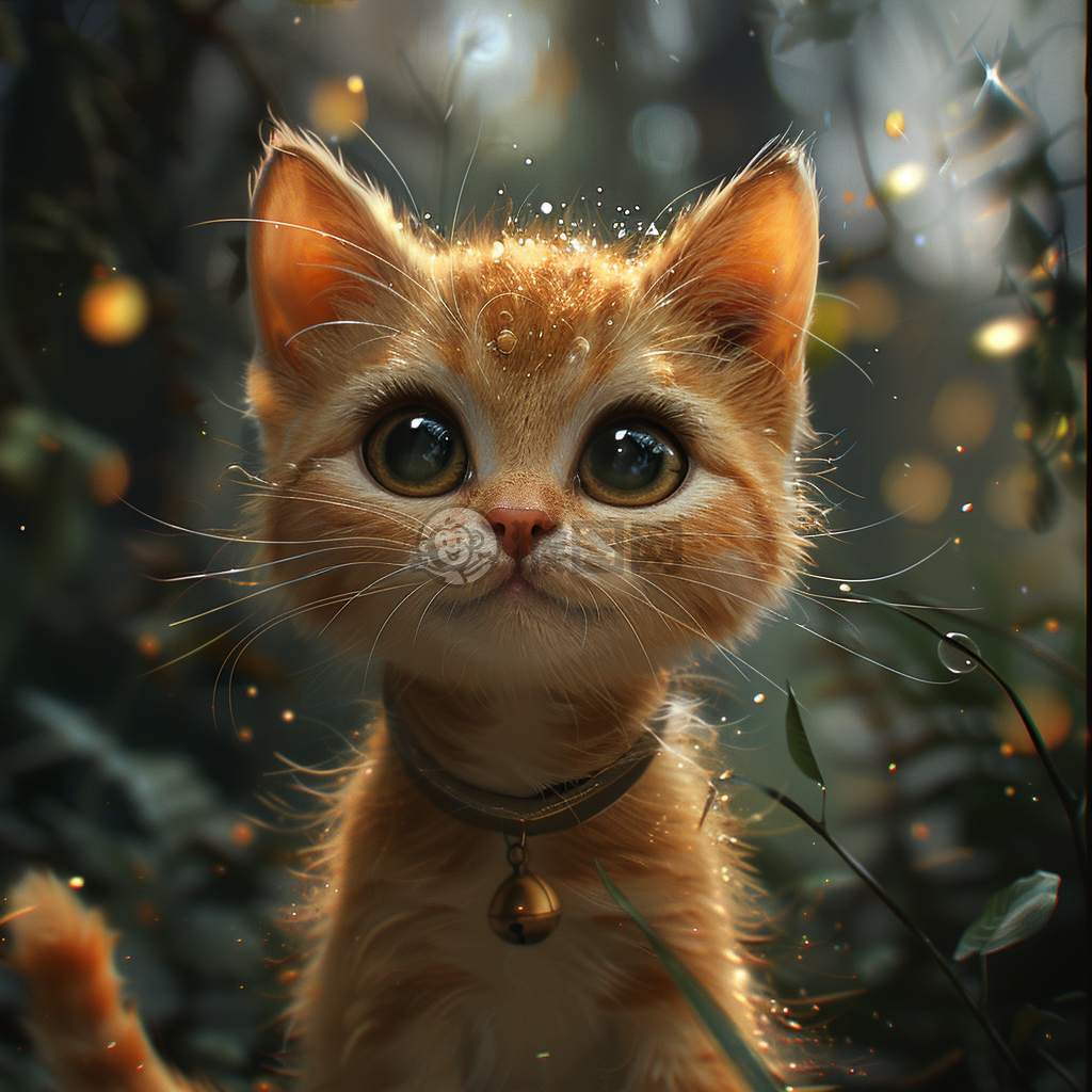 精美猫咪壁纸，细节入