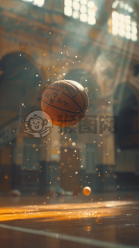 NBA球场之射篮瞬间