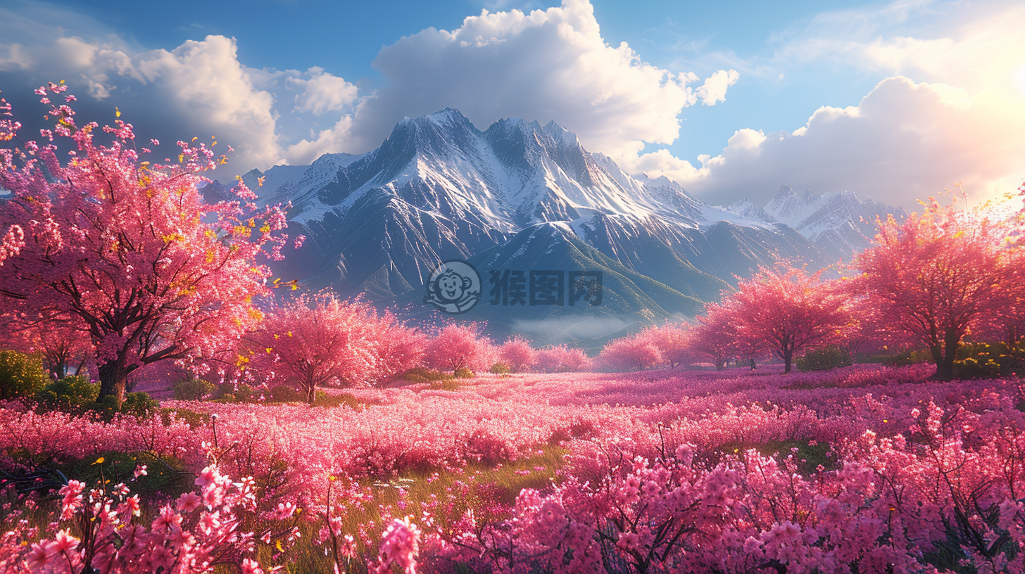 细腻的山水CG壁纸，画面美不胜收