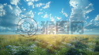 草原晨曦，精品巨作，极致细节壁纸。