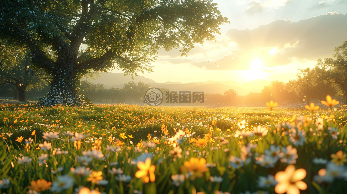 Unity 8K壁纸：春日田园，细致入微，极致美景