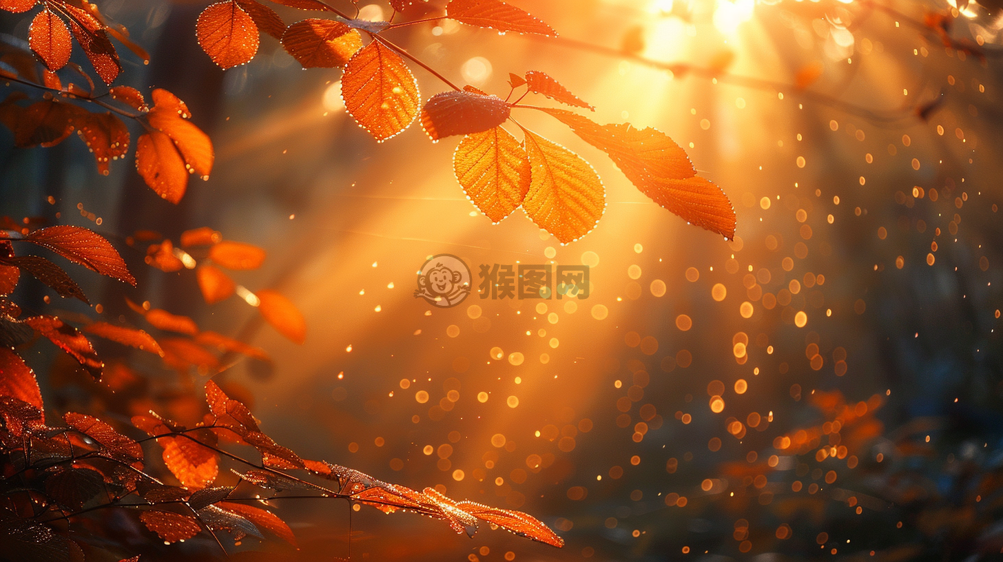 晨曦洒满树枝，美丽自然引无数瞩目