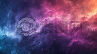 彩虹绿荫：融合色彩的梦幻世界 