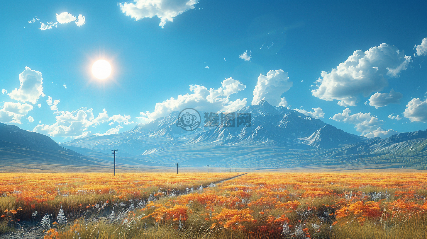 草原晨曦，精品巨作，极致细节壁纸。