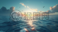 翱翔天际的CG壁纸，细腻至极。