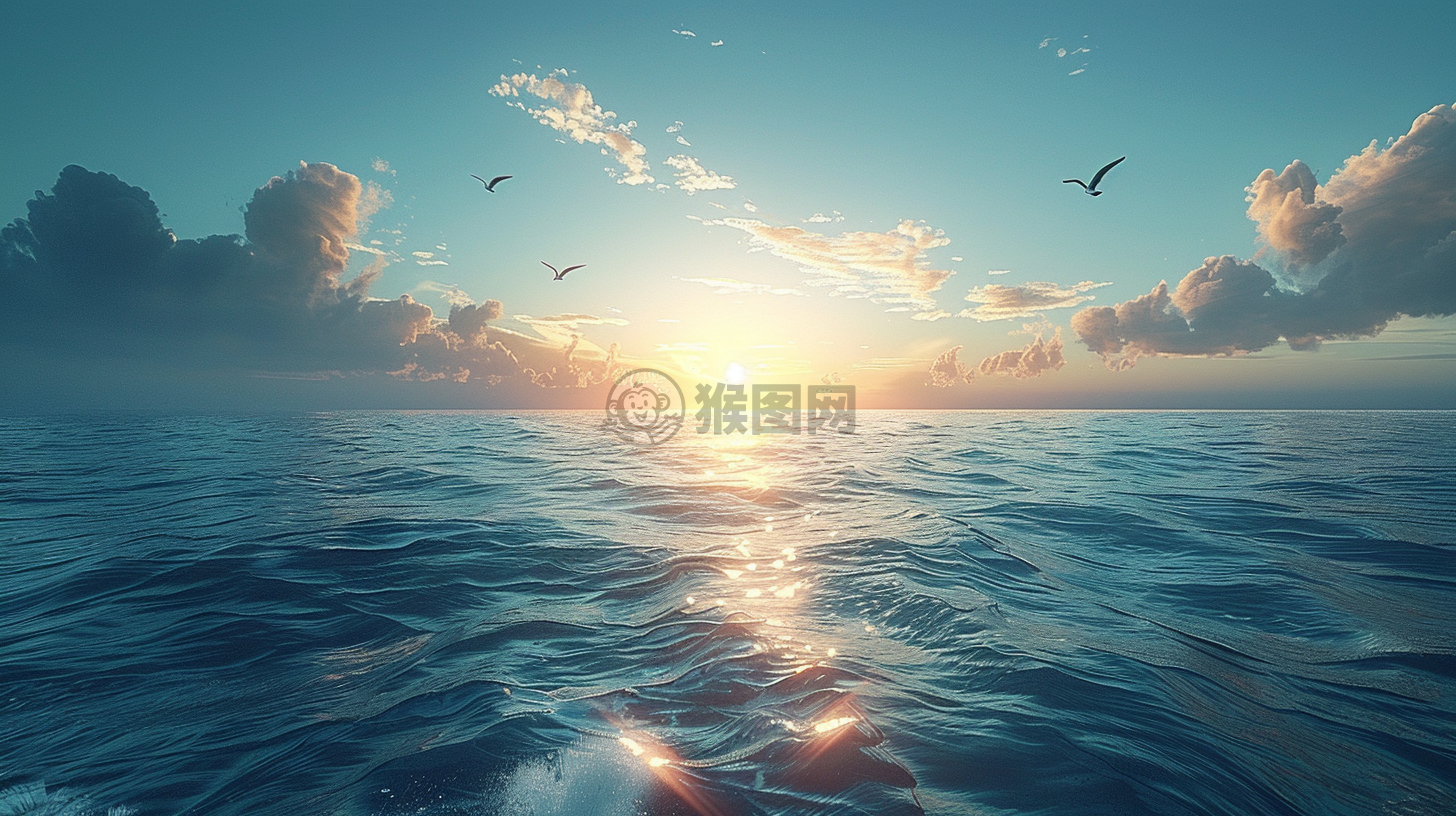 翱翔天际的CG壁纸，细腻至极。