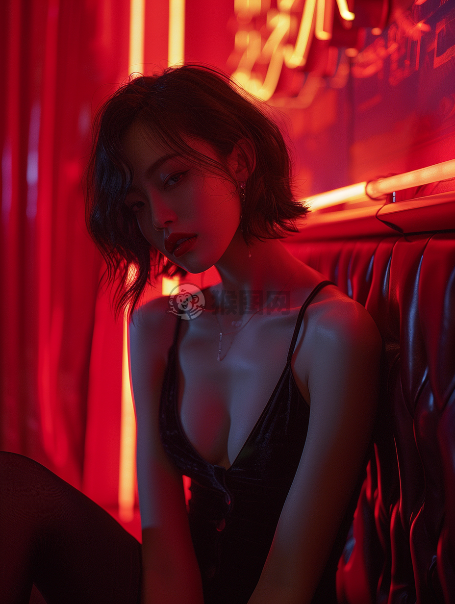 徕卡镜头下的神秘女子