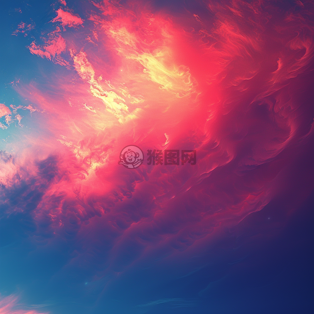 色彩渐变，暗至明，柔和细腻，模糊纹理，深度聚焦。