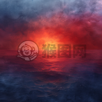 黄昏微光下的朦胧纹理背景