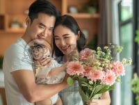 亚洲家庭幸福生活实照