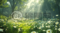 草原繁花壁纸，细节入微，品质卓越