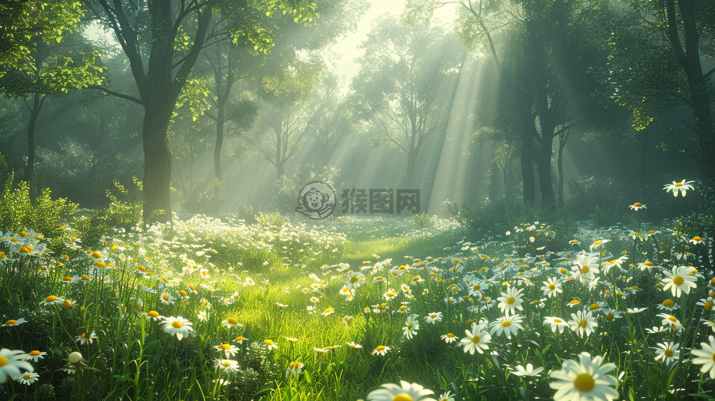草原繁花壁纸，细节入微，品质卓越