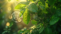 晨曦洒满树枝，美丽自然成千上万的瞩目焦点。