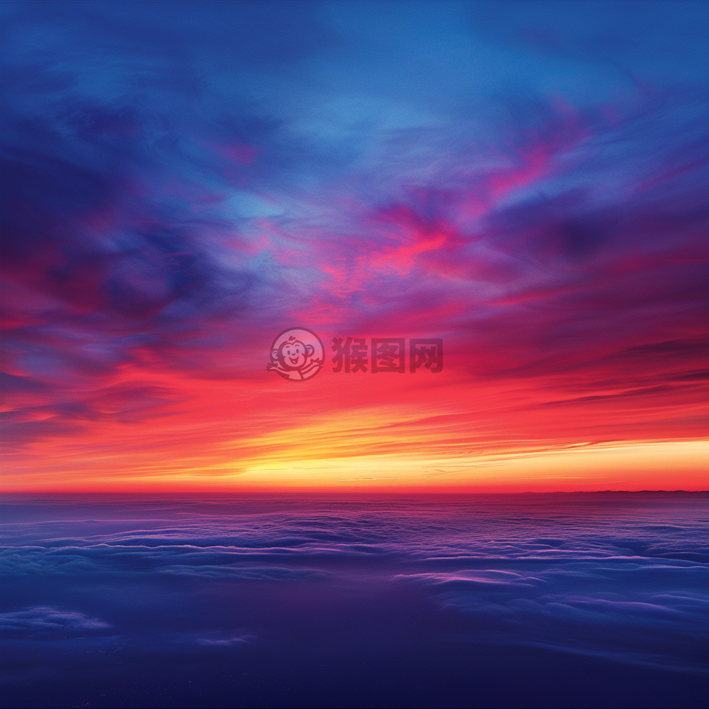 黄昏微光下的朦胧纹理背景