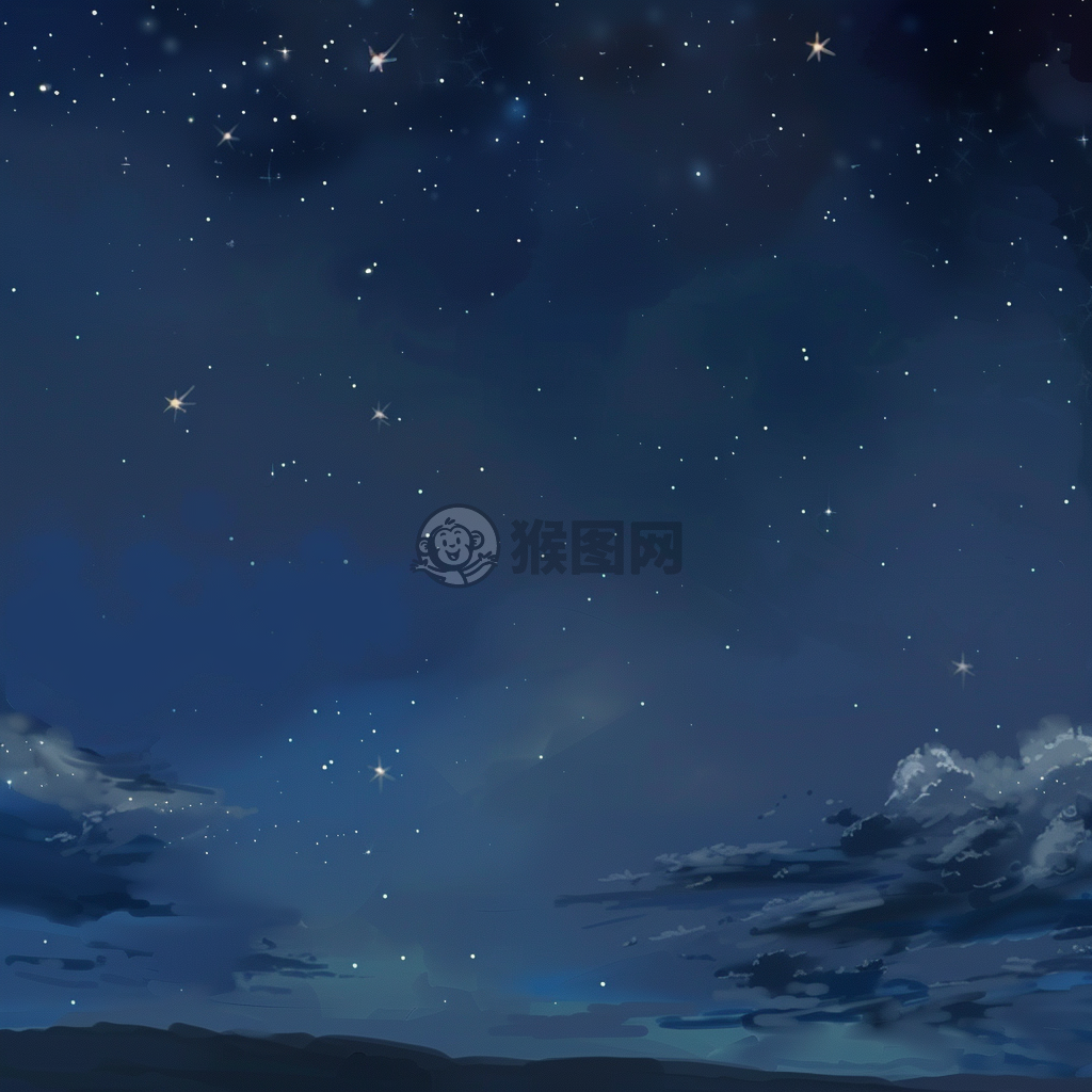 星空之美，宛如梦幻仙