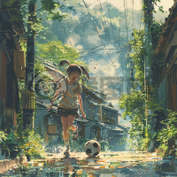街头青春足球赛，吉卜