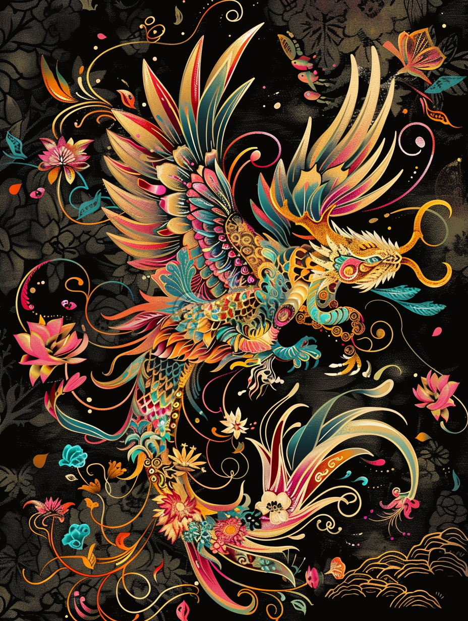 华美绣艺术画报 三维