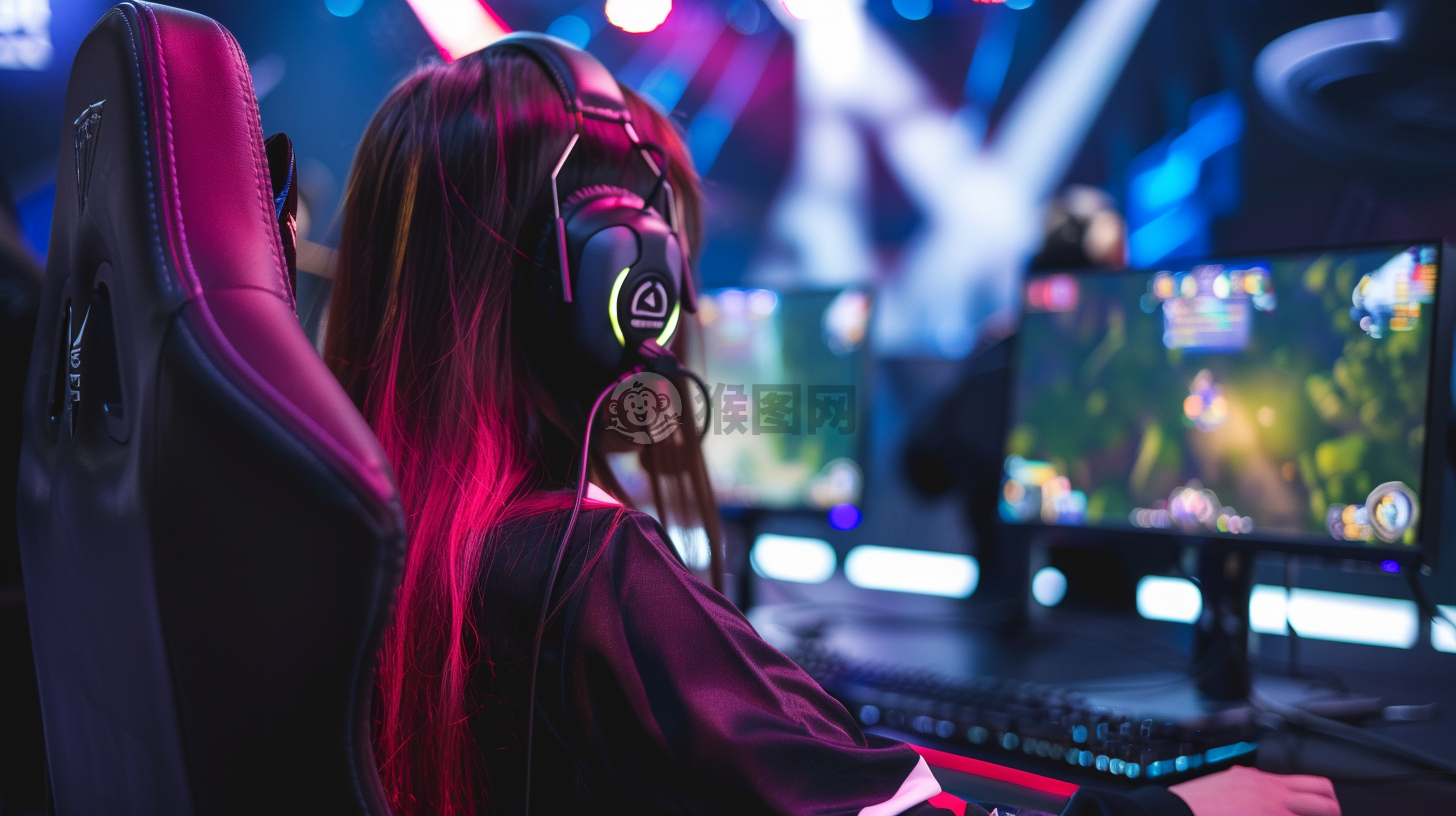 电竞女神身手非凡，镜