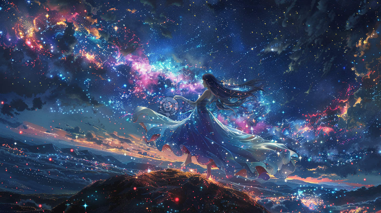 梦幻山巅舞星女孩