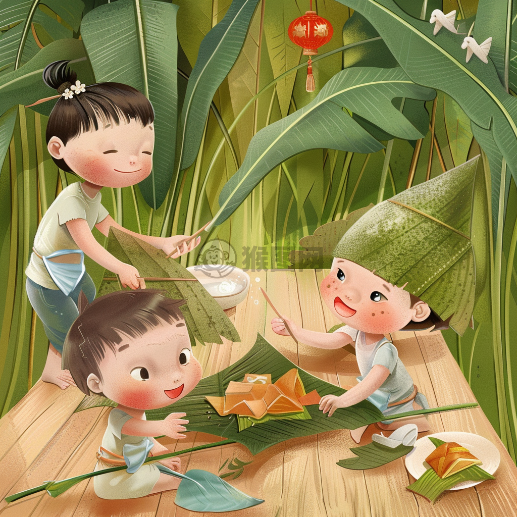 儿童绘本插画：从欢笑