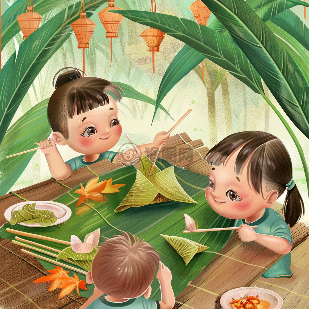 儿童绘本插画：从欢笑