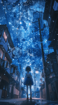 深海中的疗愈之星风景墙纸。