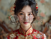 春节佳人，巧手摄影，亚洲公主绽放新春之美