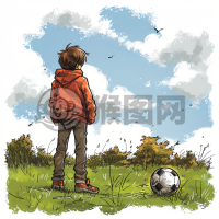 足球场上的旁观者