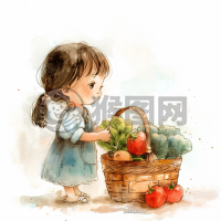 自然农耕画卷