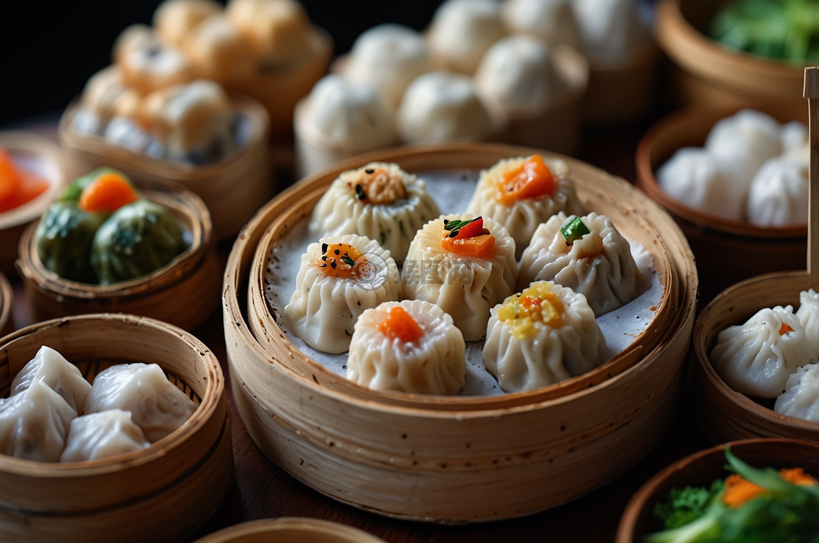 粤式点心，叠层艺术，风光如画，精心构图，包裹艺术，韩流文化，ISO 200，弯曲木，美食摄影之美